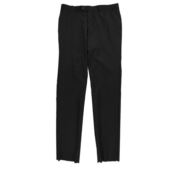 bar III Mens Unfinish Hem Dress Pants Slacks, Black, NWT
